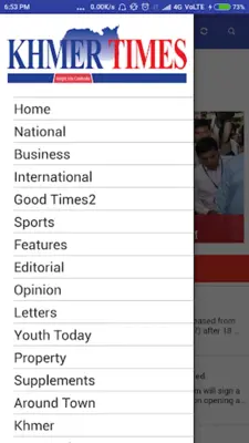 Khmer Times - Cambodia News android App screenshot 2